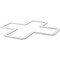 Ekena Millwork 638W x 638H x 58T Large Fowler Decorative Fretwork Ceiling Panels in Architectural Grade PVC CELP60X6002FLR - alternate 2
